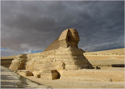 Фотография Египта. Тяжелое небо истории