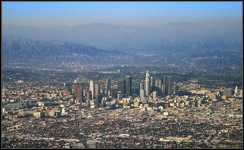 Фотография США. Лос Анжелес. Большой – маленький LA